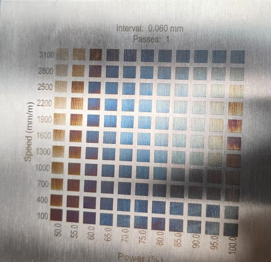 LONGER Research: Introduction to Color Engraving on Stainless Steel with Nano Pro 12W