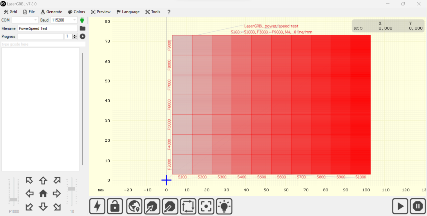 LONGER Research: Power vs Speed Test with LaserGRBL for Longer Ray5 & B1