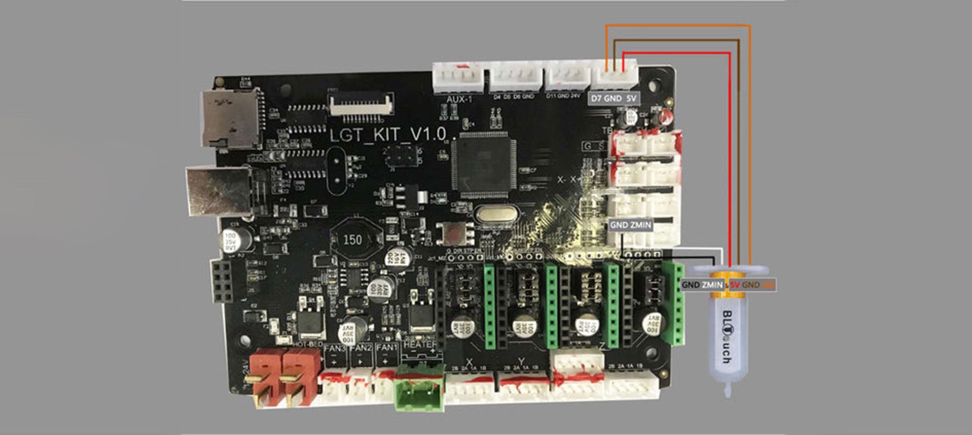 BL-Touch Installing Guide for LK4PRO & LK5PRO - LONGER