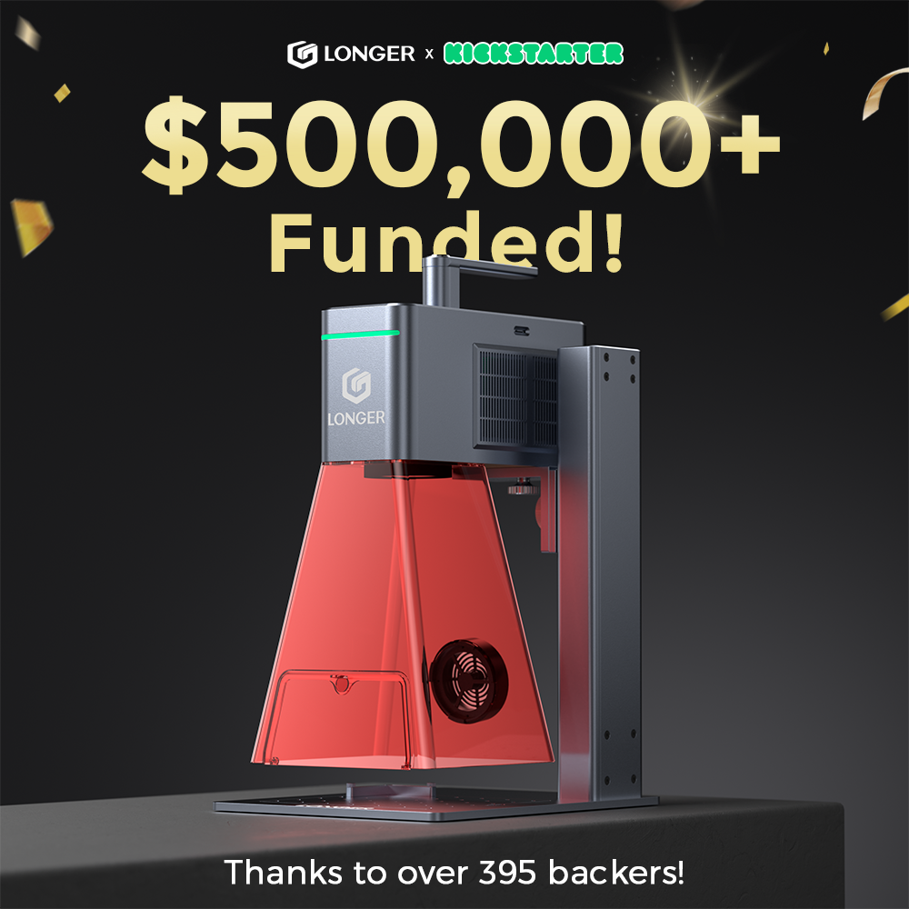 Longer Nano Duo Achieves $500,000, Surpassing Fundraising Goal by 2535% in Just 10 Days!