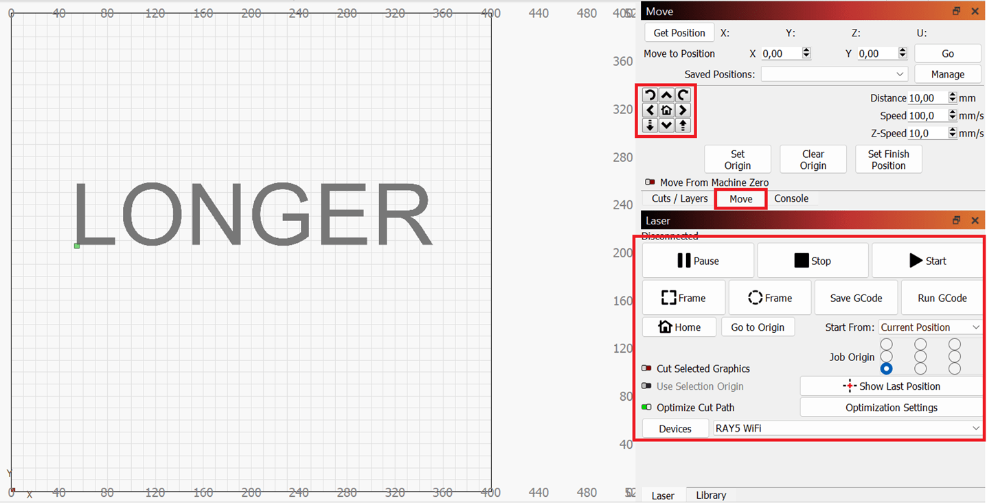 Lightburn WiFi Bridge - Longer B1 - LONGER