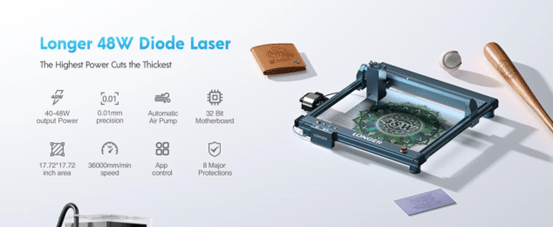 LONGER Research: Revolutionizing Woodworking with LaserB1 40W - LONGER