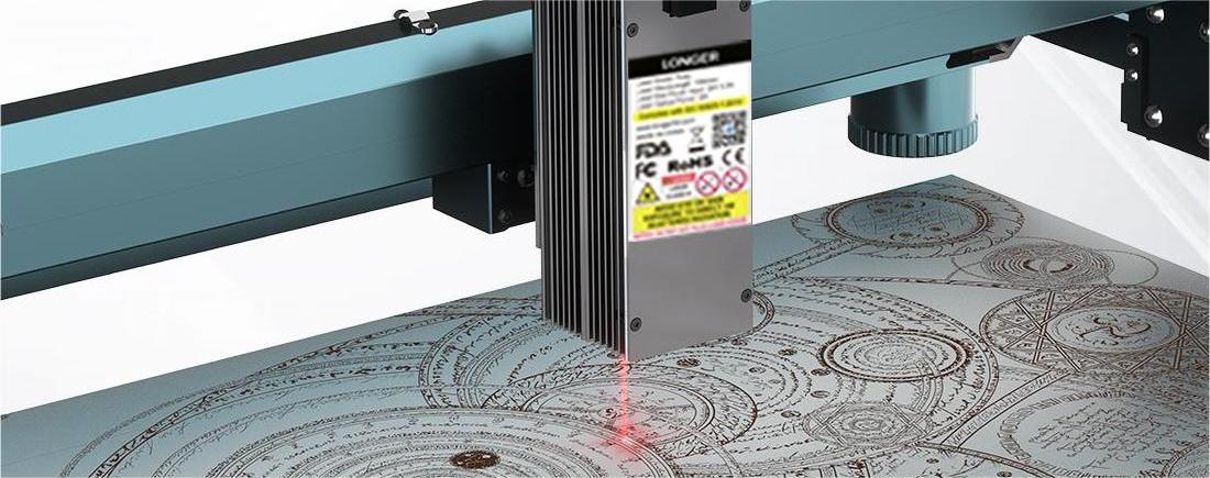 The Power of Precision: Understanding the Differences Between Red and Blue Laser Engraving Machines - LONGER