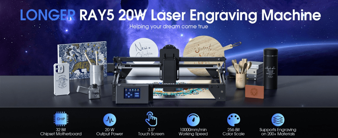 Troubleshooting Common Issues with Ray5 20W Laser Cutter - LONGER