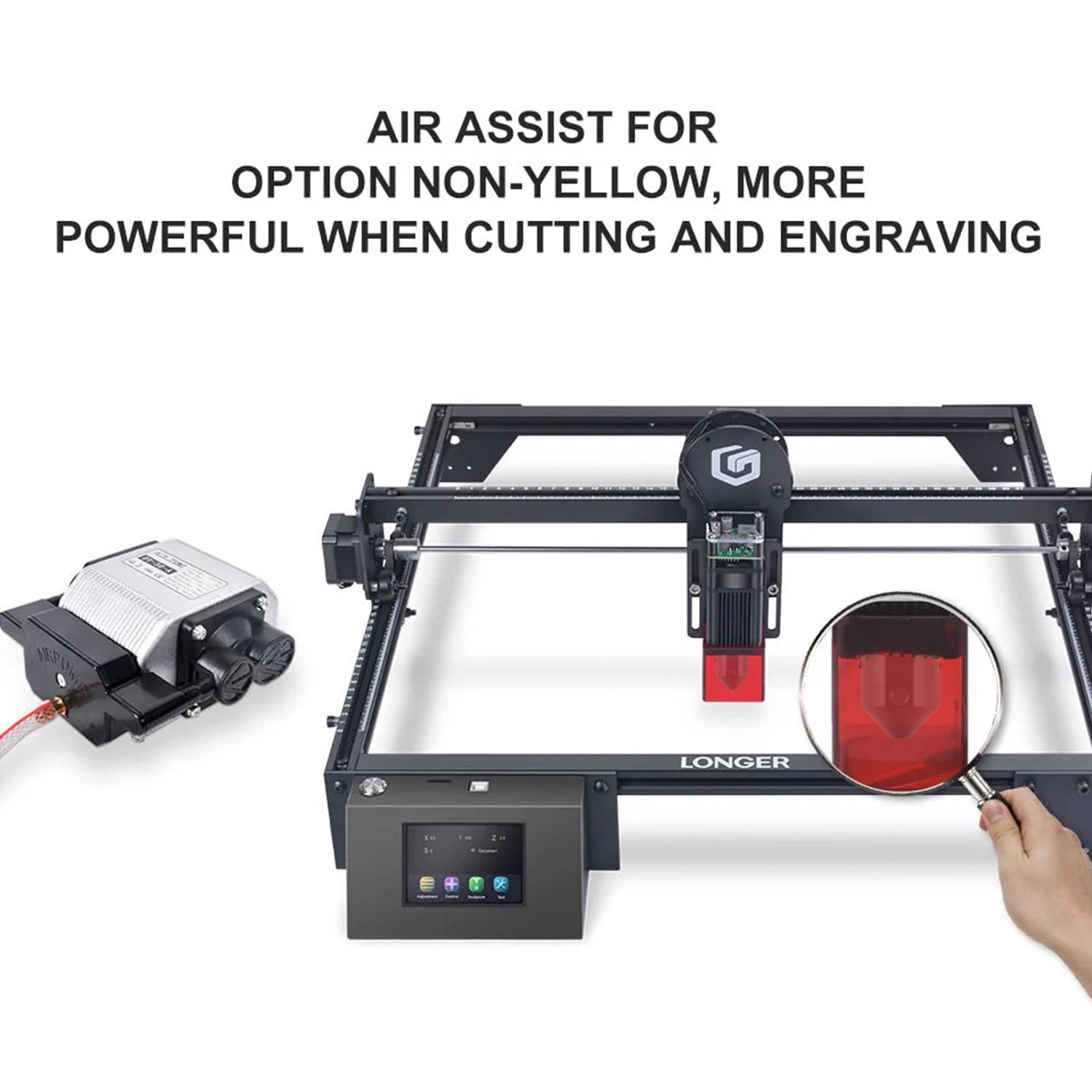 Air Assist Kits for RAY5 5W&10W Laser Engraver