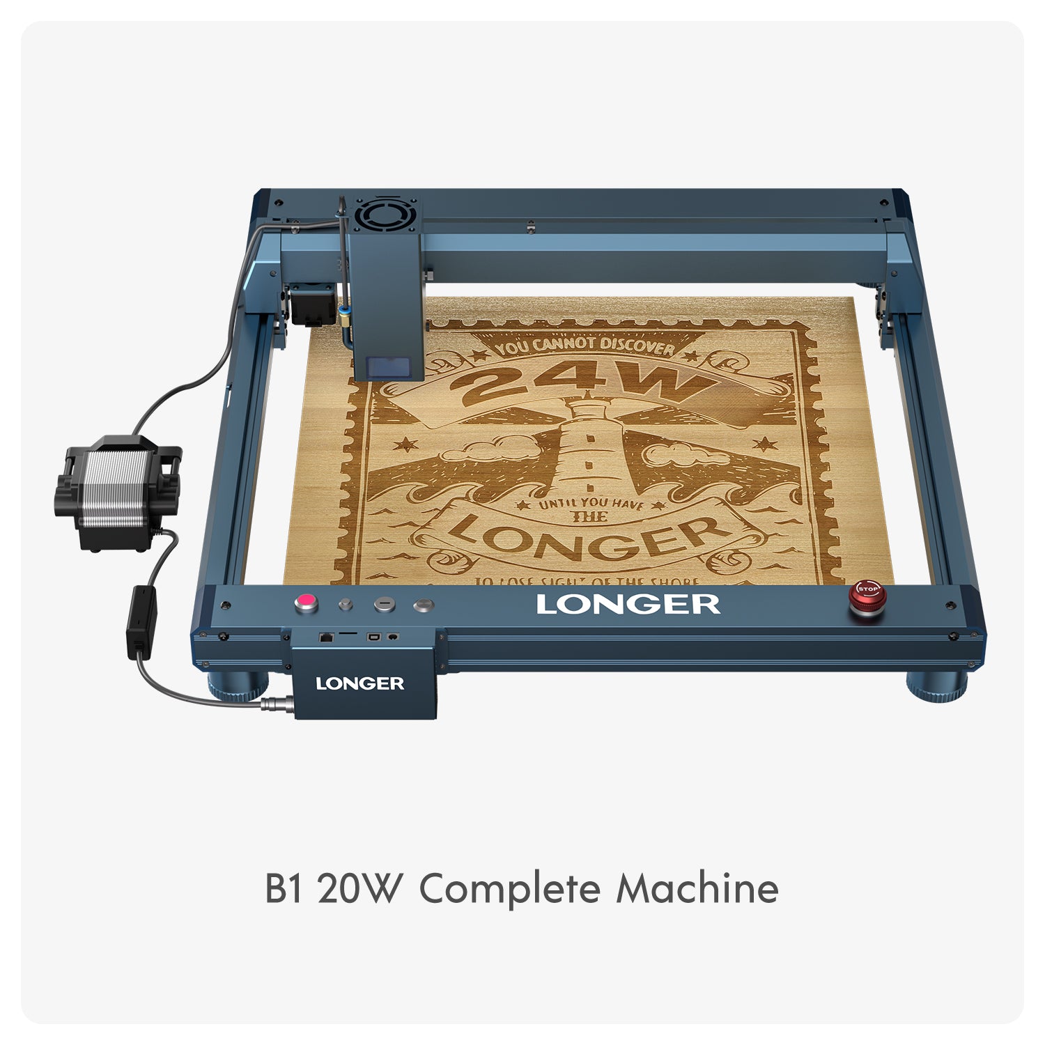 Longer Laser B1 20W Engraving Machine(22-24W Output Power)