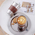 4 Pcs 500ml Stainless Steel Cup With Leather Case