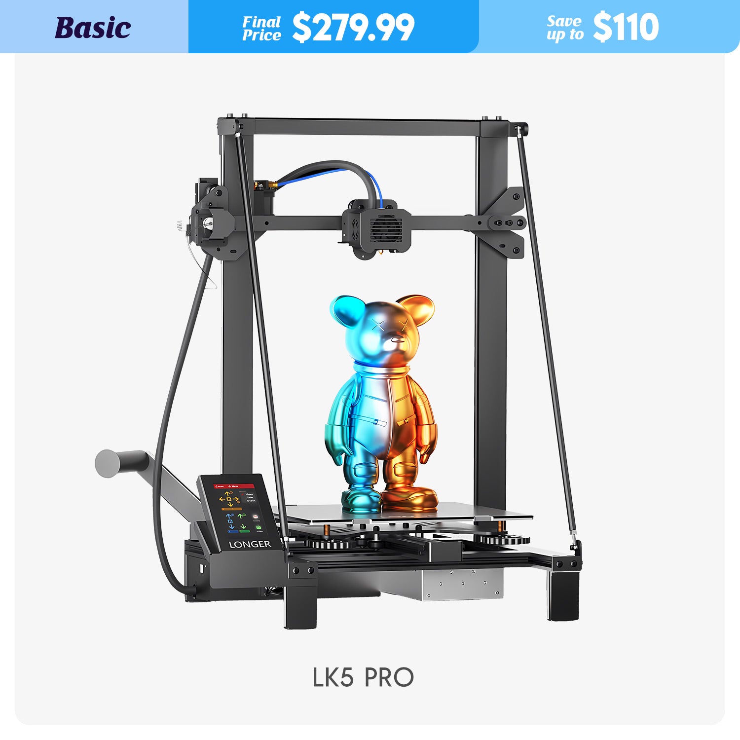 Imprimante 3D LK5 Pro FDM