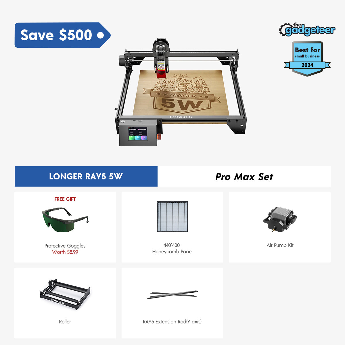 Longer RAY5 5W Laser Engraver