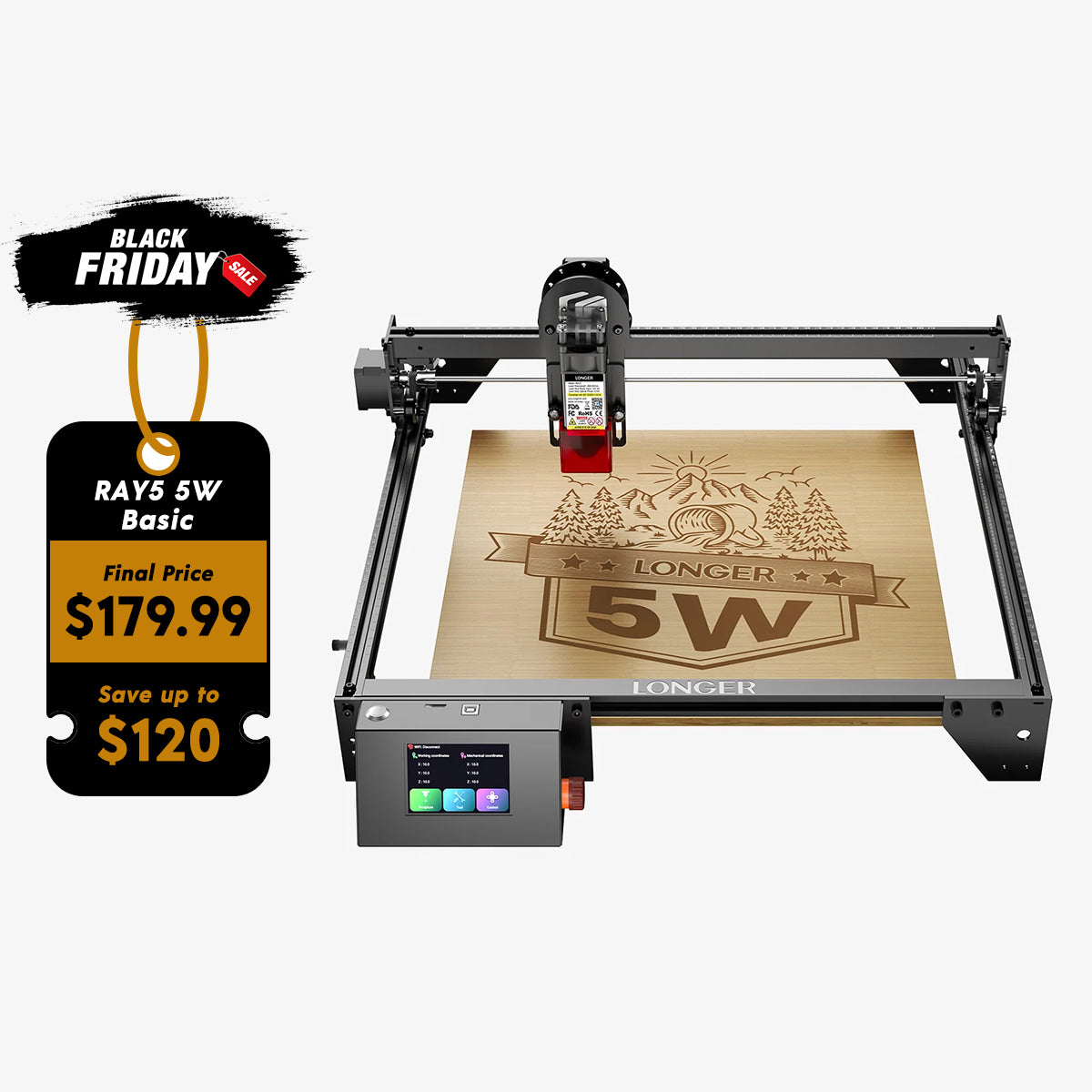 Longer RAY5 5W Laser Engraver