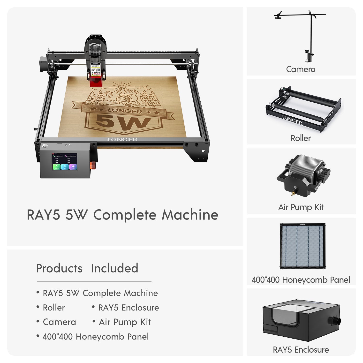 Longer RAY5 5W Laser Engraver