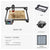 Longer RAY5 5000mW Laser Engraver is an economical Machine Suitable for Beginners, App Offline Control, DIY Engraver Tool for Metal/Glass/Wood, Engraving Area of 15.7"x15.7", Laser Class ii