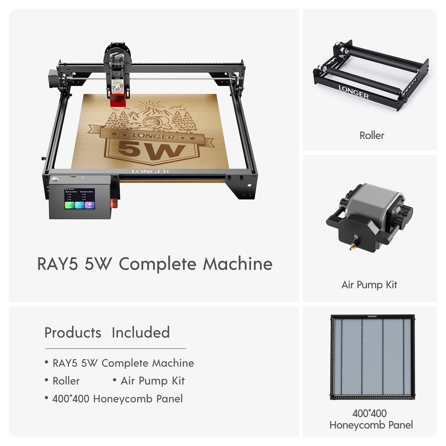 Longer RAY5 5W Laser Engraver