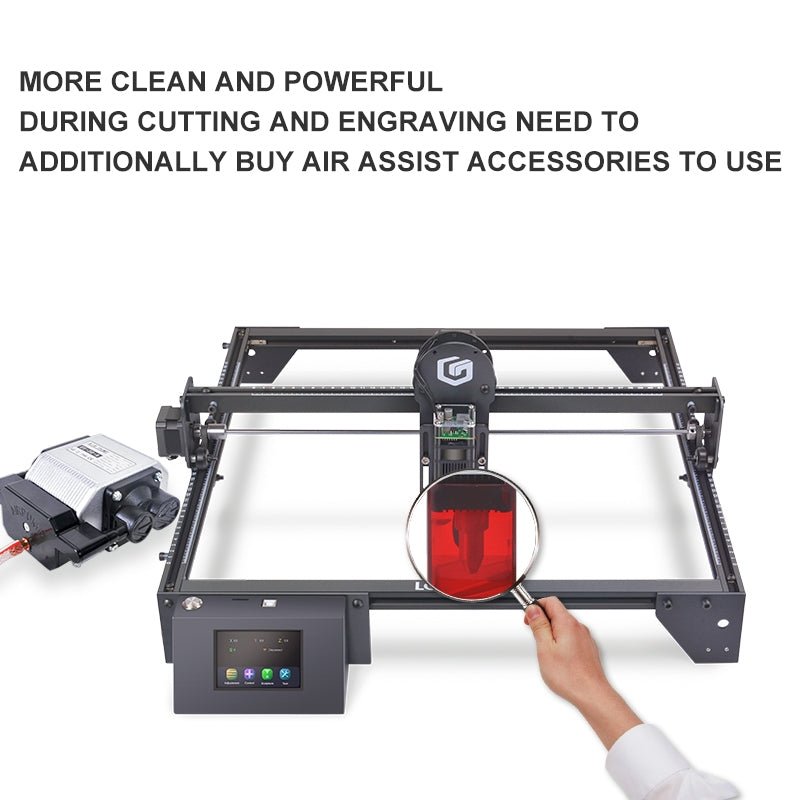 Air Assist Kits for RAY5 20W Laser Engraver - LONGER