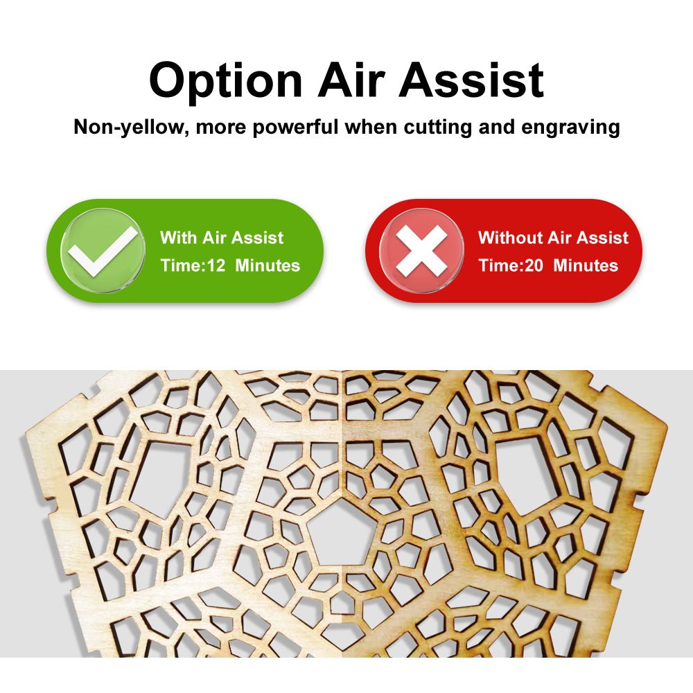 Air Assist Kits for RAY5 Laser Engraver - LONGER