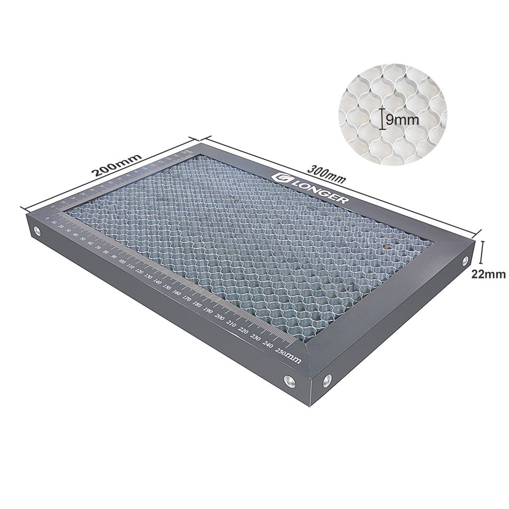 Honeycomb Working Table 11.8"*7.8"/300*200mm² - LONGER