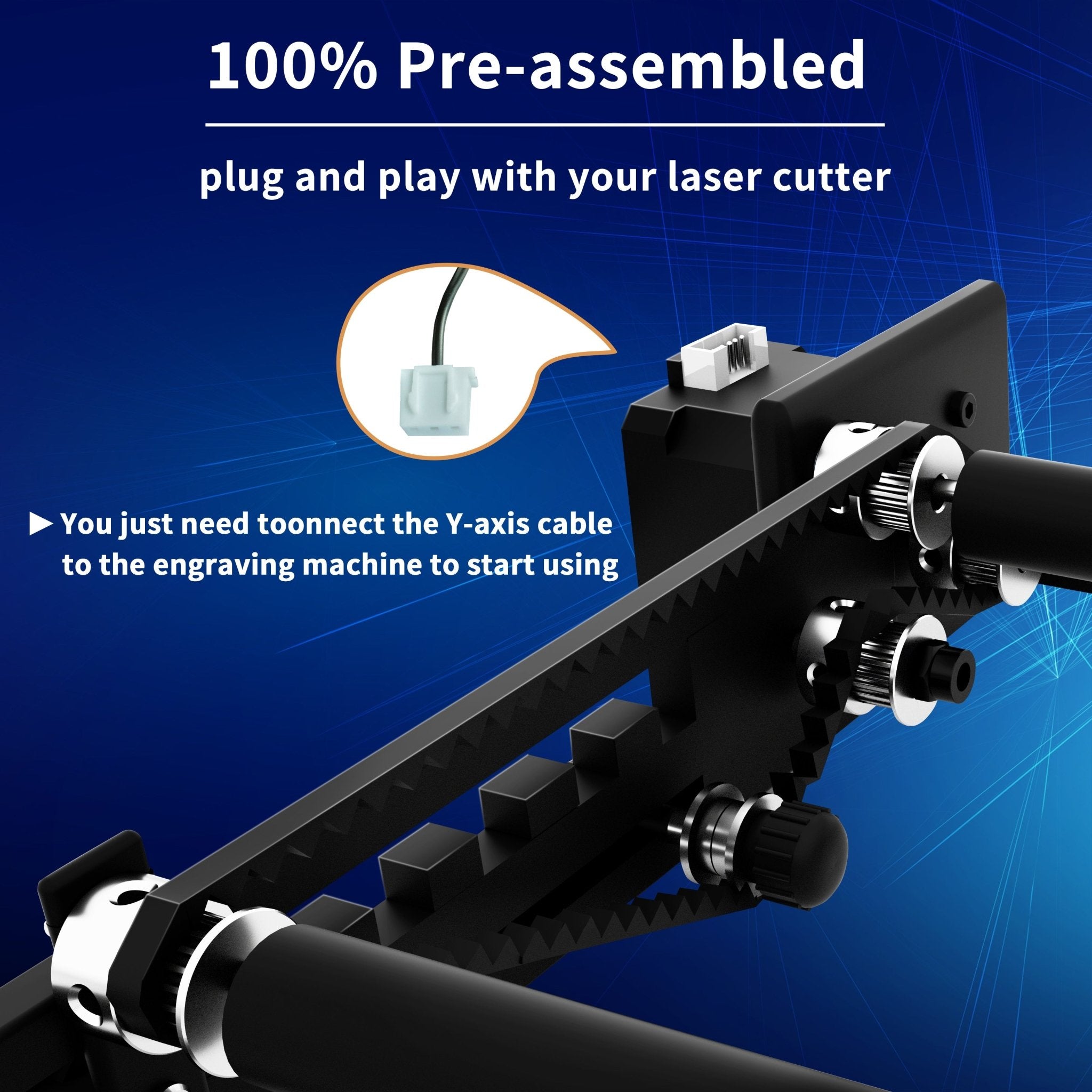 Laser Rotary Roller - LONGER
