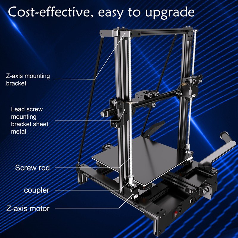 Longer LK5 Pro Dual Z - axis Upgrade Kits with Lead Screw - LONGER