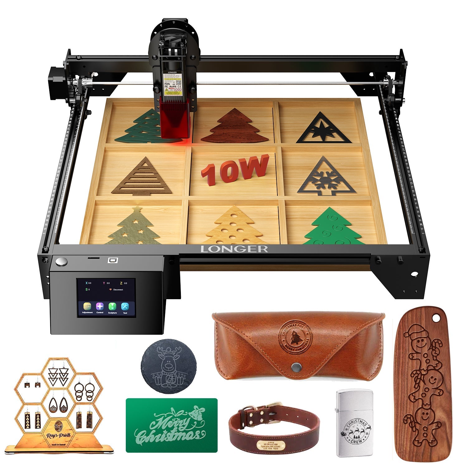 Longer RAY5 10W Laser Engraver Bundle - LONGER