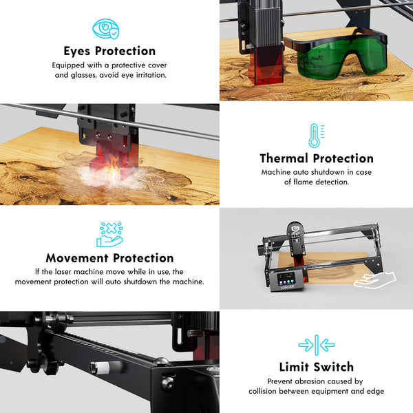 Longer RAY5 10W Laser Engraver(10 - 12W Output Power) - LONGER