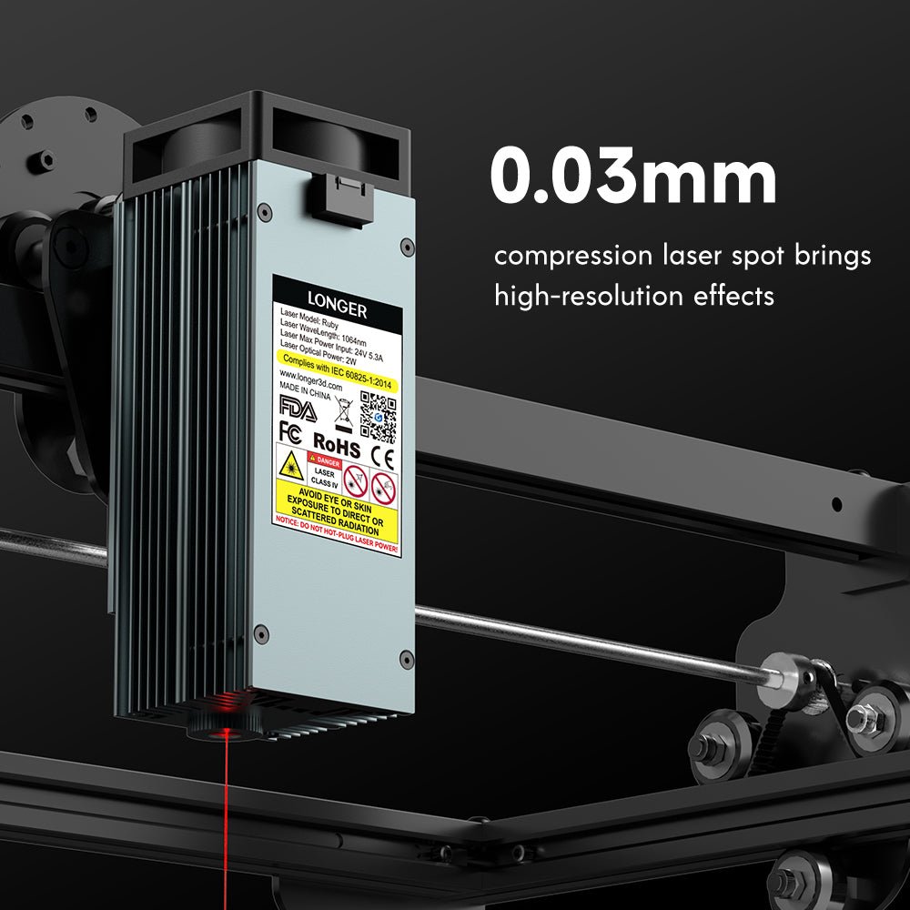 LONGER Ruby Pulsed Infrared Laser Module for Laser B1 / RAY5 Series - LONGER