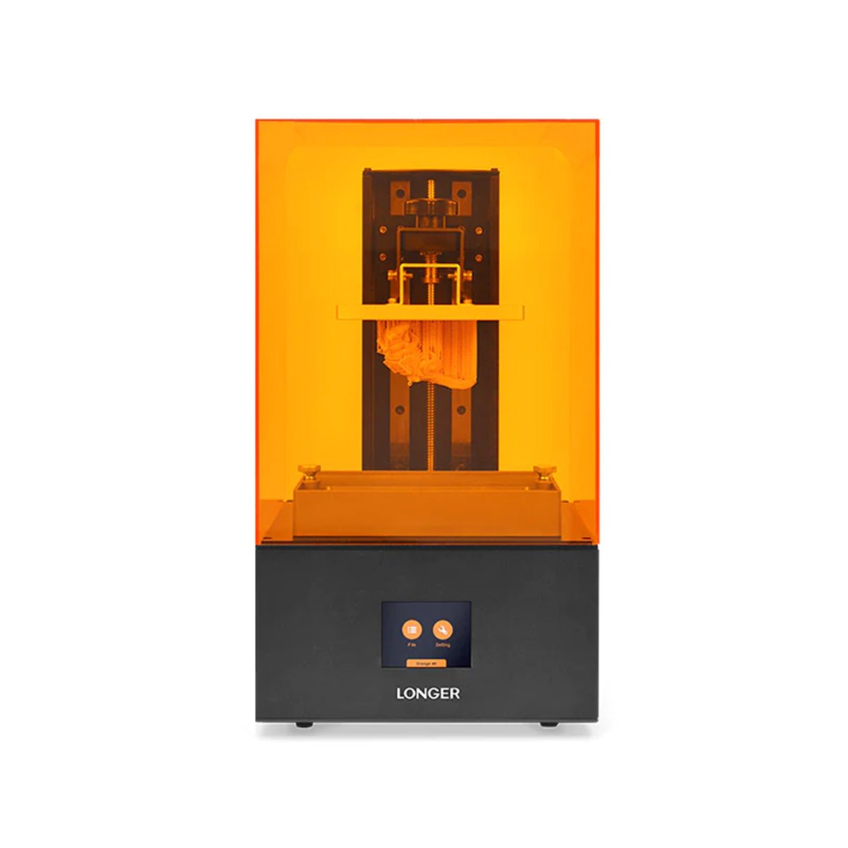 Orange 4K Resin 3D Printer - LONGER