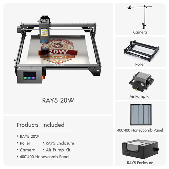 Incisore laser Ray5 20W