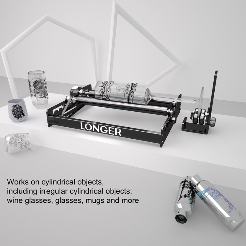 Rotary Roller Upgrade Kits for Laser Engraver - LONGER