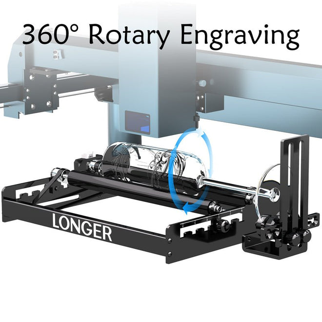 Rotary Roller Upgrade Kits for Laser Engraver - LONGER